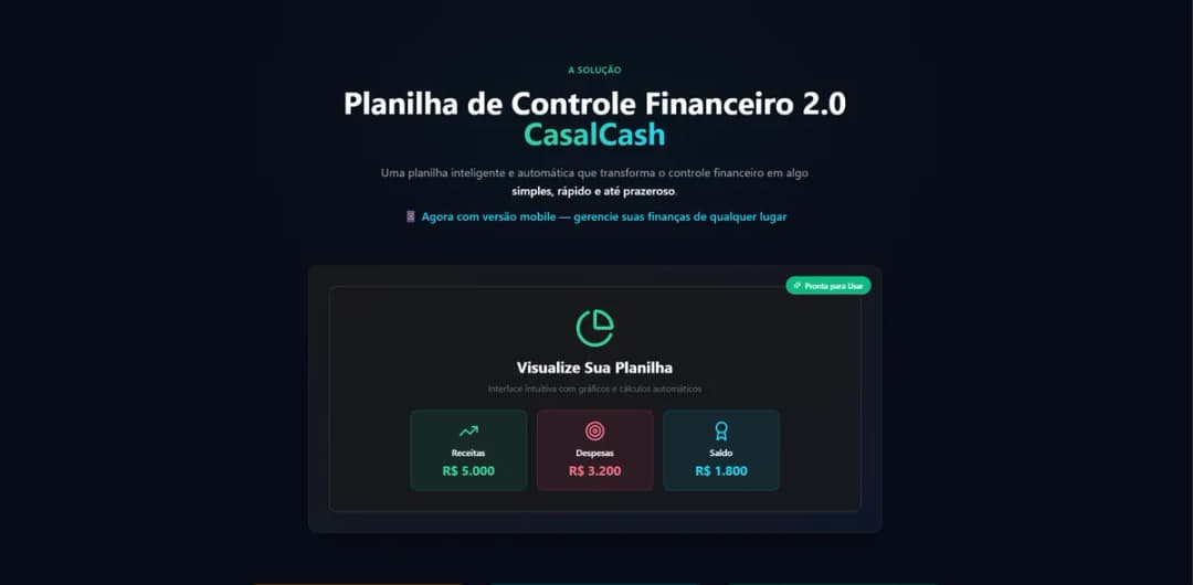 CasalCash Finanças